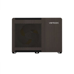 EcoFlow R290 EPP air-to-water heat pump by VentoxHVAC with front discharge, designed for solar-direct drive efficiency.