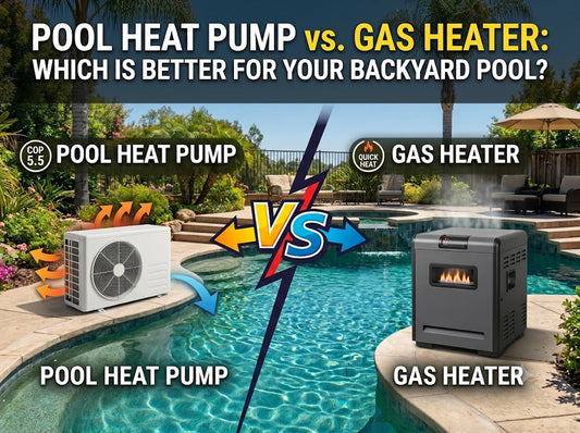 Pool Heat Pump vs. Gas Heater: Which is Better for Your Backyard Pool?