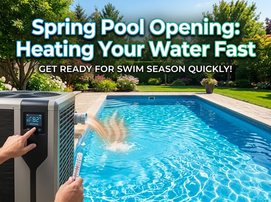 Spring Pool Opening: Heating Your Water Fast