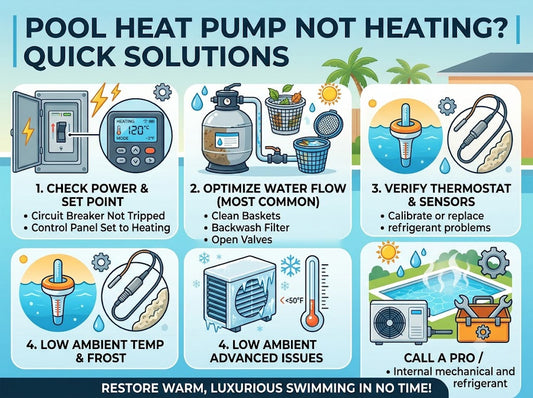 Pool Heat Pump Not Heating? Common Troubleshooting and Quick Solutions