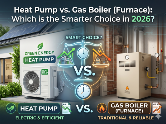 Heat Pump vs. Gas Boiler (Furnace): Which is the Smarter Choice in 2026?