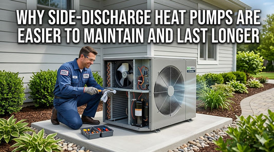 Why Side-Discharge Heat Pumps Are Easier to Maintain and Last Longer